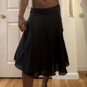 Elegant Black Women's Skirt DKNY